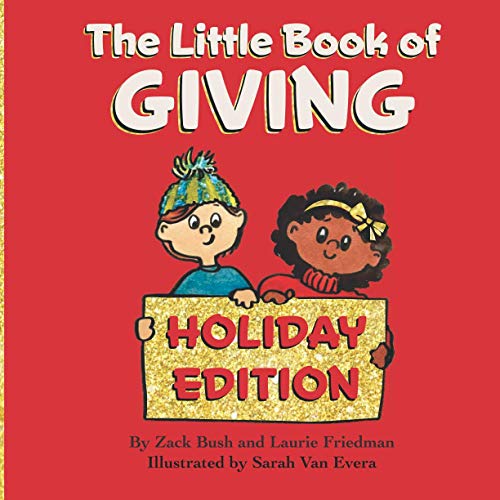 海外製絵本 知育 英語 The Little Book of Giving: (Children's Book about Holiday Giving, Giving for the