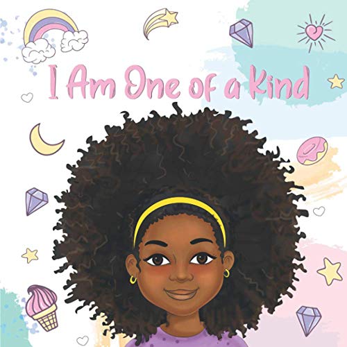 海外製絵本 知育 英語 I Am One of a Kind: Positive Affirmations for Brown Girls African American Chi