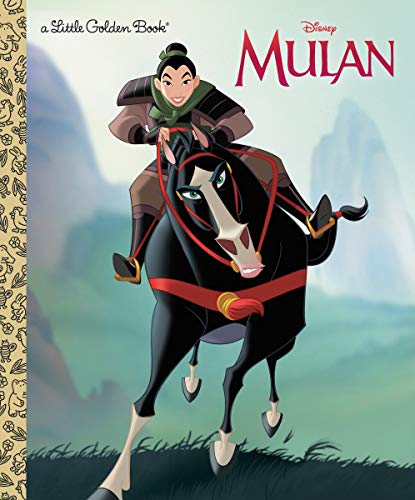 海外製絵本 知育 英語 Mulan (Disney Princess) (Little Golden Book)