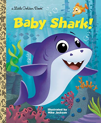 海外製絵本 知育 英語 Baby Shark! (Little Golden Book)