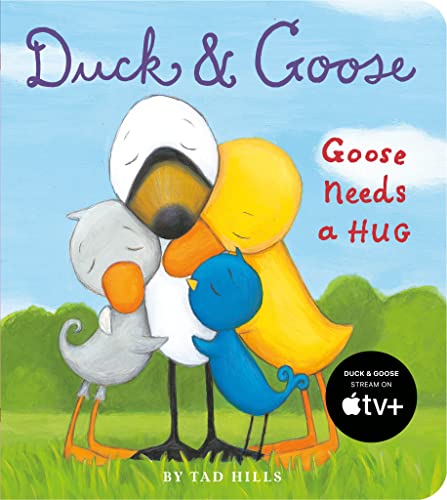 海外製絵本 知育 英語 Duck & Goose, Goose Needs a Hug