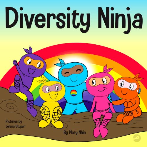 海外製絵本 知育 英語 Diversity Ninja: An Anti-racist, Diverse Children's Book About Racism and Prej