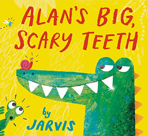 海外製絵本 知育 英語 Alan's Big, Scary Teeth