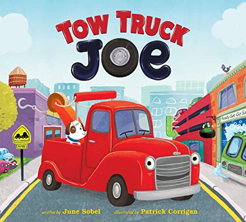 海外製絵本 知育 英語 Tow Truck Joe Board Book