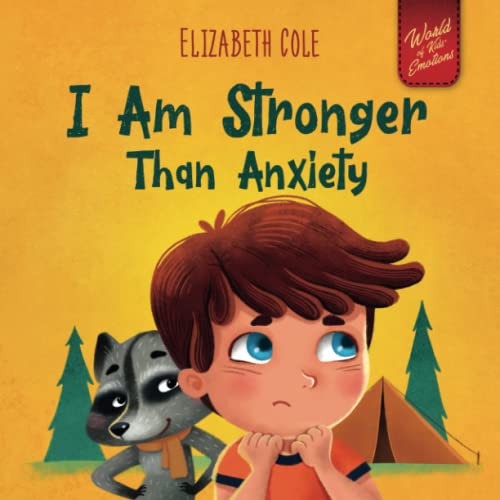 海外製絵本 知育 英語 I Am Stronger Than Anxiety: Children's Book about Overcoming Worries, Stress a