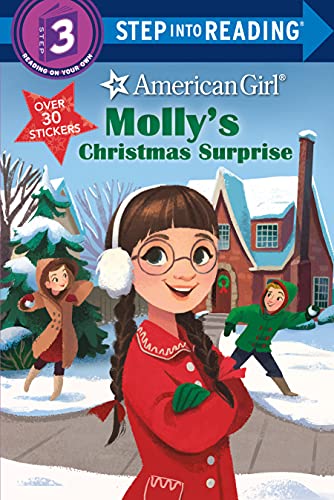 海外製絵本 知育 英語 Molly's Christmas Surprise (American Girl) (Step into Reading)