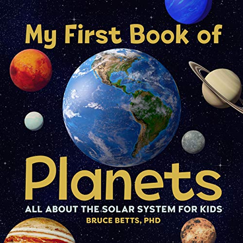 海外製絵本 知育 英語 My First Book of Planets: All About the Solar System for Kids