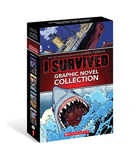海外製絵本 知育 英語 I Survived Graphic Novels #1-4: A Graphix Collection (I Survived Graphix)