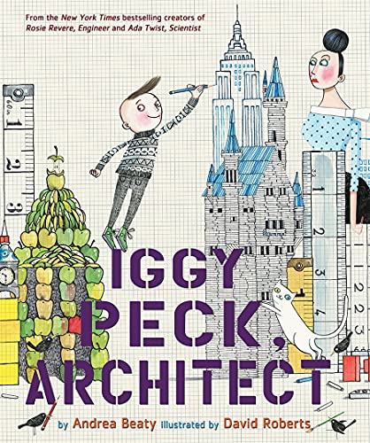 海外製絵本 知育 英語 Iggy Peck, Architect: A Picture Book (The Questioneers)