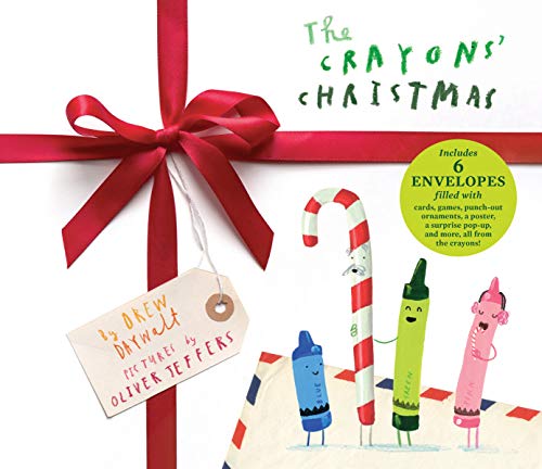 海外製絵本 知育 英語 The Crayons' Christmas