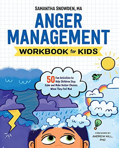 海外製絵本 知育 英語 Anger Management Workbook for Kids: 50 Fun Activities to Help Children Stay Calm