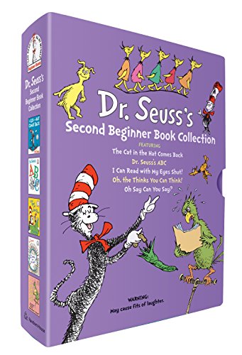 海外製絵本 知育 英語 Dr. Seuss's Second Beginner Book Boxed Set Collection: The Cat in the Hat Comes