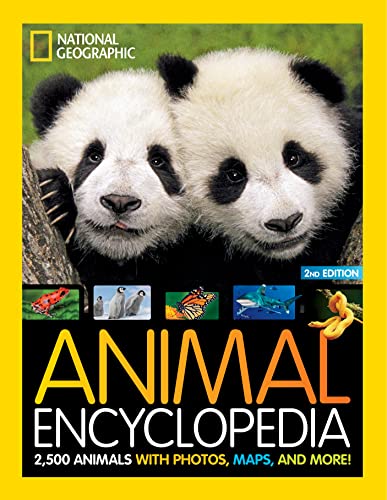 海外製絵本 知育 英語 National Geographic Kids Animal Encyclopedia 2nd edition: 2,500 Animals with Pho