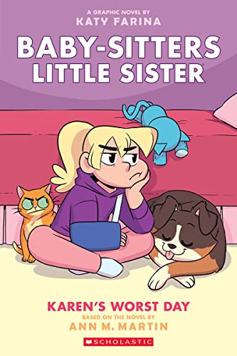 海外製絵本 知育 英語 Karen's Worst Day: A Graphic Novel (Baby-Sitters Little Sister #3) (3) (Baby-Sit