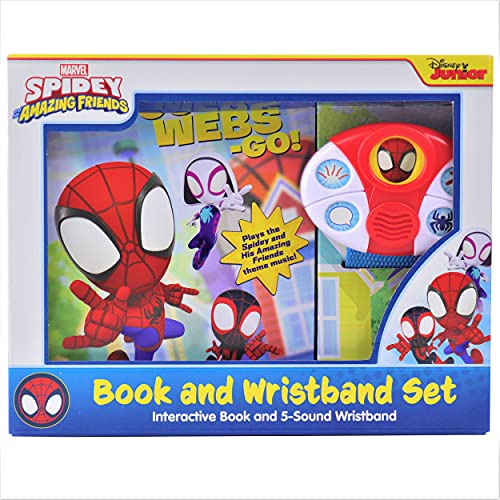 海外製絵本 知育 英語 Marvel Spider-man - Spidey and His Amazing Friends - Go-Webs-Go! Interactive Boo