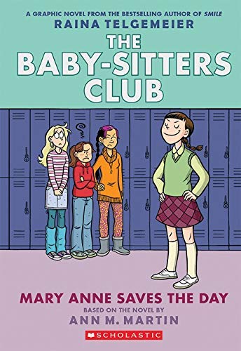 海外製絵本 知育 英語 Mary Anne Saves the Day: A Graphic Novel (The Baby-Sitters Club #3): Full-Color