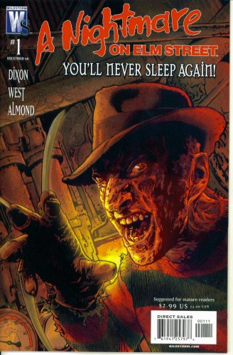 海外製漫画 知育 英語 A Nightmare On Elm Street #1: Freddy's War Part One (Wildstorm - DC Comics)