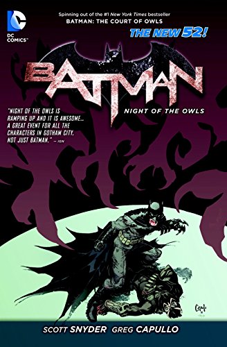 海外製漫画 知育 英語 Batman: Night of the Owls (The New 52)