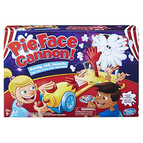 ボードゲーム 英語 アメリカ Hasbro Gaming Pie Face Cannon Game Whipped Cream Family Board Game Kids