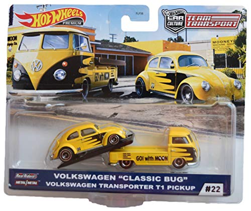 ホットウィール マテル ミニカー Mattel Hot Wheels Team Transport Volkswagen Transporter T1 Pickup