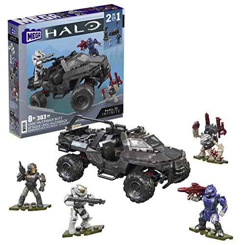 メガブロック メガコンストラックス ヘイロー Mega Halo Infinite Toy Car Building Toys Set, U