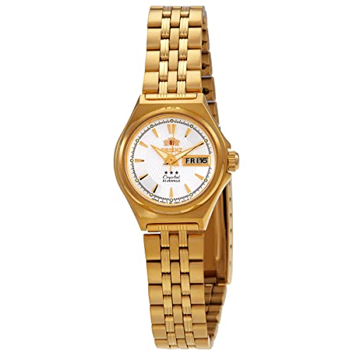 腕時計 オリエント レディース Orient Tri Star Automatic Silver Dial Ladies Watch FNQ1S001W9