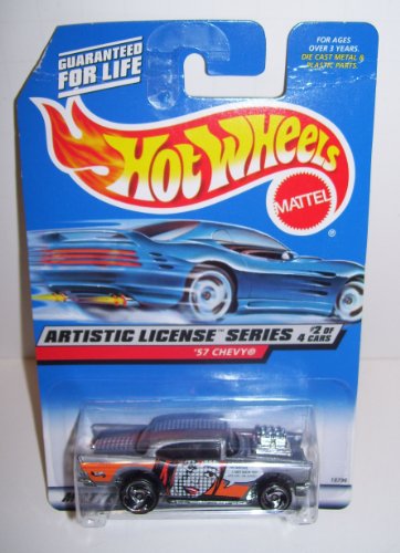 ホットウィール マテル ミニカー 1997 Hotwheels '57 Chevy Artistic License Series