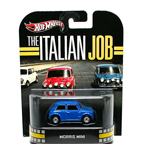 ホットウィール マテル ミニカー Hot Wheels Morris Mini (Blue) The Italian Job 2012 Retro Entertai