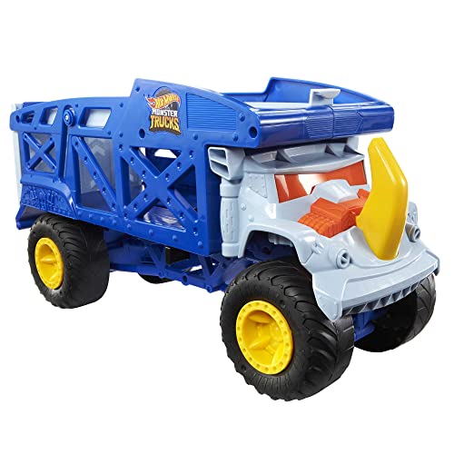 ホットウィール マテル ミニカー Hot Wheels Monster Trucks Monster Mover Rhino, Toy Car & Truck Ha