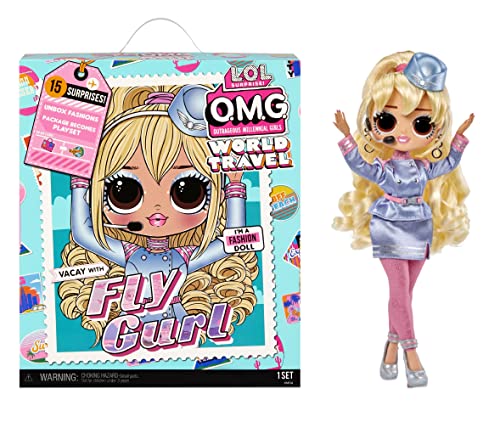 エルオーエルサプライズ 人形 ドール L.O.L. Surprise! World Travel? Fly Gurl Fashion Doll with