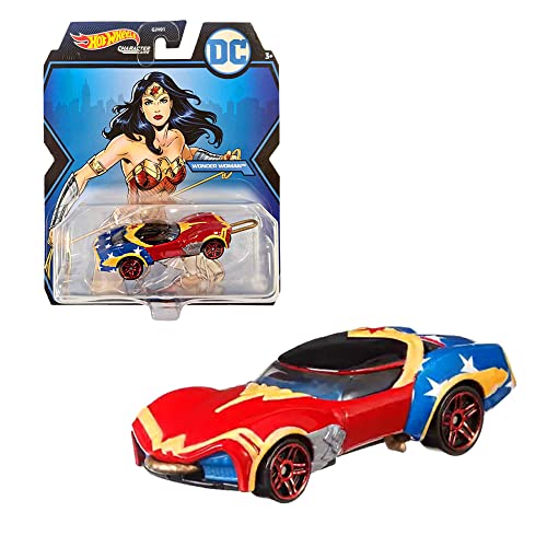 ホットウィール マテル ミニカー Hot Wheels Character Cars DC Comics Wonder Woman Action