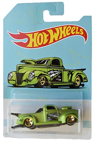 ホットウィール マテル ミニカー Hot Wheels '40 Ford Pickup - Green - 1/10