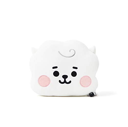 BT21 BTS 防弾少年団 BT21 Official Merchandise by Line Friends - RJ Character Baby Face Flat Cushion