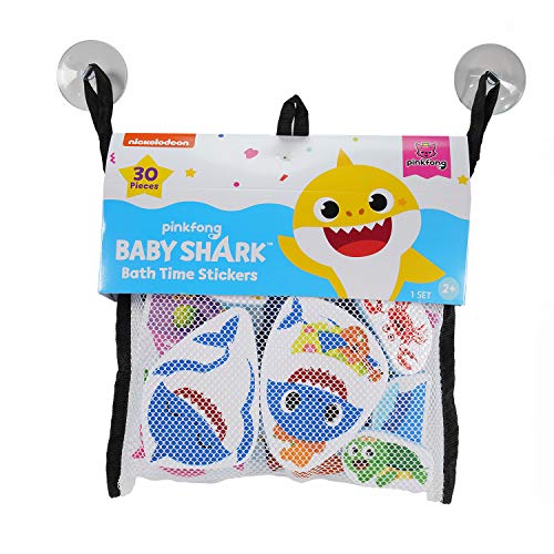 ベイビーシャーク baby shark アメリカ直輸入 WowWee Baby Shark Official - Bath Time Stickers (30