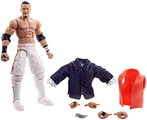 WWE フィギュア アメリカ直輸入 WWE Kushida Elite Collection Action Figure, 6-in Posable Collectible