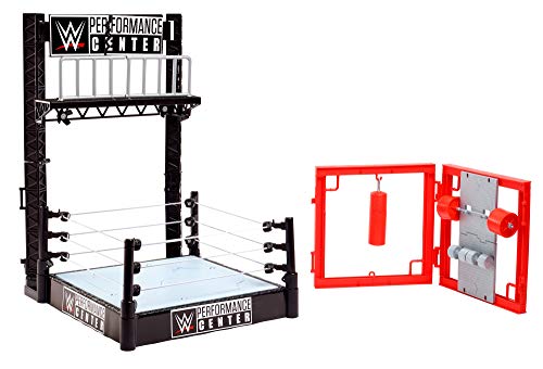 WWE フィギュア アメリカ直輸入 Mattel WWE Wrekkin' Performance Center Playset with Gym, Breakable