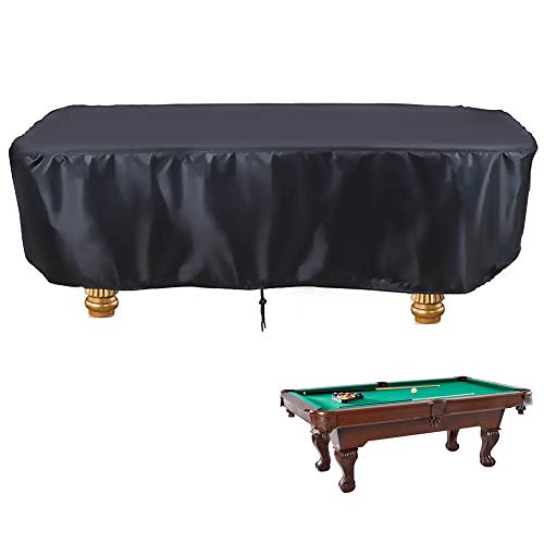 海外輸入品 ビリヤード Flymer Waterproof Pool Table Cover for 7 8 9 FT Snooker Billiard Table, Durabl