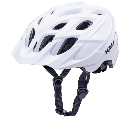 ヘルメット 自転車 サイクリング Kali Protectives Chakra Solo Half Size Cycling Helmet, Solid Whit