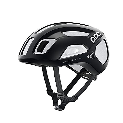 ヘルメット 自転車 サイクリング POC, Ventral Air Spin NFC Bike Helmet for Road Cycling, Uranium B