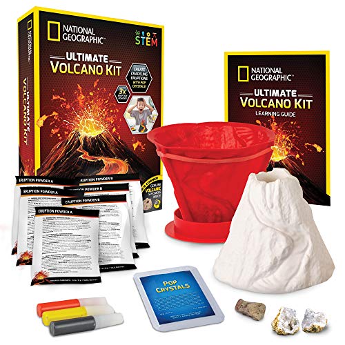 ナショナルジオグラフィック 知育玩具 科学 NATIONAL GEOGRAPHIC Ultimate Volcano Kit ? Erupt