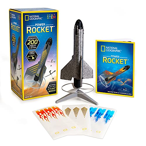 ナショナルジオグラフィック 知育玩具 科学 NATIONAL GEOGRAPHIC Rocket Launcher for Kids ? P