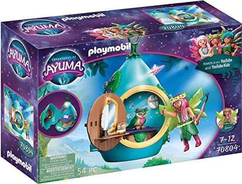 プレイモービル ブロック 組み立て Playmobil Adventures of Ayuma Fairy Hut