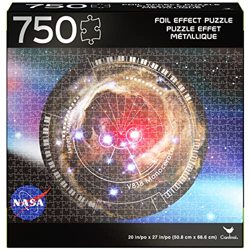 ジグソーパズル 海外製 アメリカ Spin Master NASA, 750-Piece Foil Effect Jigsaw Puzzle Orion Nebul
