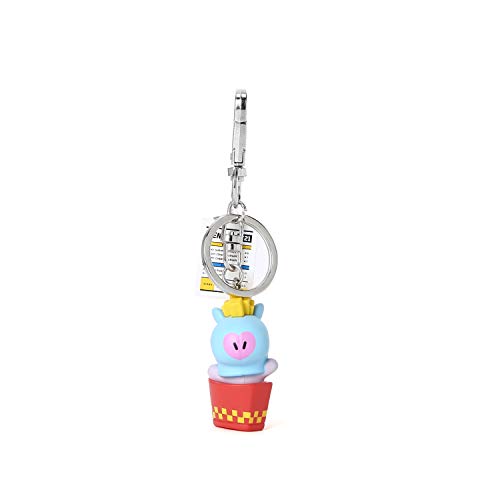 BT21 BTS 防弾少年団 BT21 Bite Series MANG Character Cute Mini Figure Keychain Key Ring Bag Charm with Cli