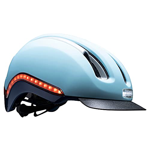 ヘルメット 自転車 サイクリング Nutcase Unisex_Adult VIO - Sky (Matte) Mask, Multicolored, L-XL