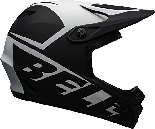 ヘルメット 自転車 サイクリング BELL Transfer Adult Full Face Bike Helmet - Slice Matte Black/Whi