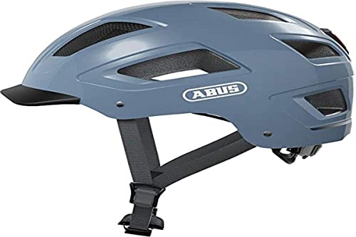 ヘルメット 自転車 サイクリング Abus Hyban 2.0, Cycling Helmet for Urban Commuting - Glacier Blue