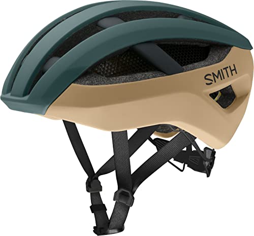 ヘルメット 自転車 サイクリング SMITH Optics Network MIPS Road Cycling Helmet - Matte Spruce/Safa