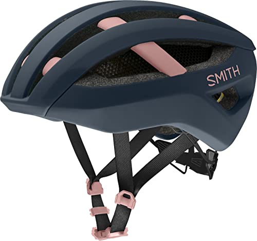 ヘルメット 自転車 サイクリング Smith Optics Network MIPS Road Cycling Helmet - Matte French Navy