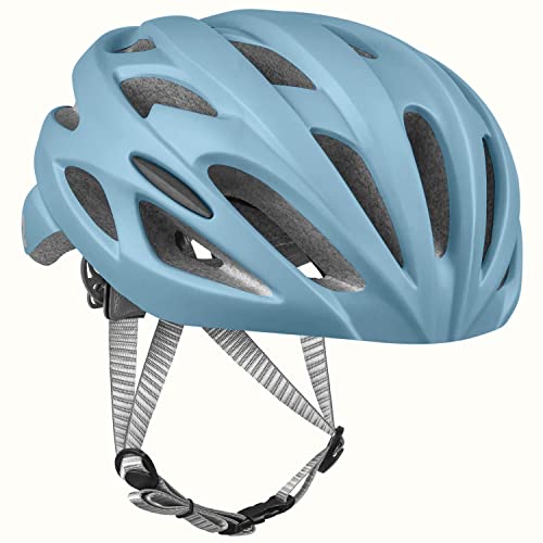 ヘルメット 自転車 サイクリング Retrospec Silas Adult Bike Helmet with Light for Men & Women - Li